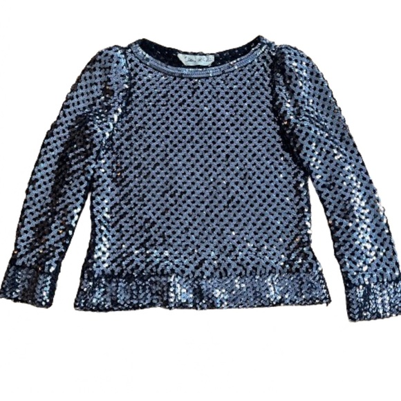 Vintage Lillie Rubin Sequin Sweater Black Knit Checkerboard Cutout Crochet ILGWU - Picture 4 of 17